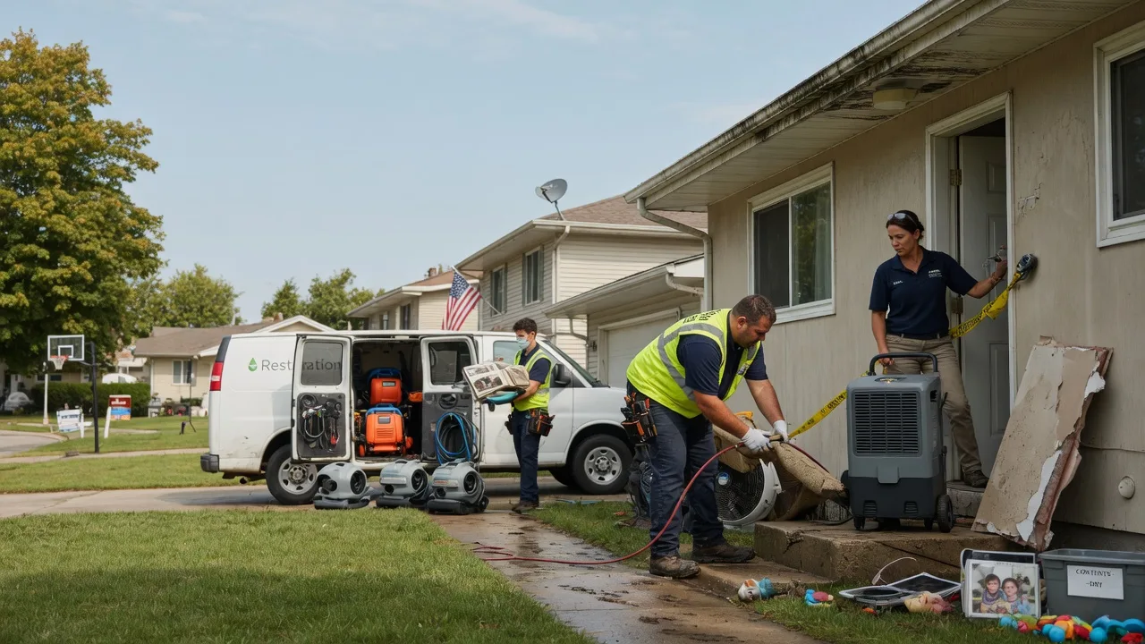 Water Damage Restoration in Azle, TX near me